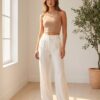 Ribbed Crop Top Set (4 Pieces) — Neutral Basics Bundle