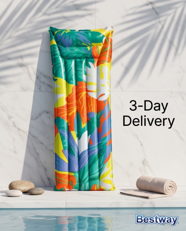 Bestway Tropical Print Inflatable Pool Lounger