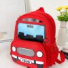 BS-ACC-013_1 Red Car Design Kids Backpack