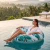Bestway Tropical Palm Print Inflatable Pool Tube