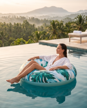 Bestway Tropical Palm Print Inflatable Pool Tube