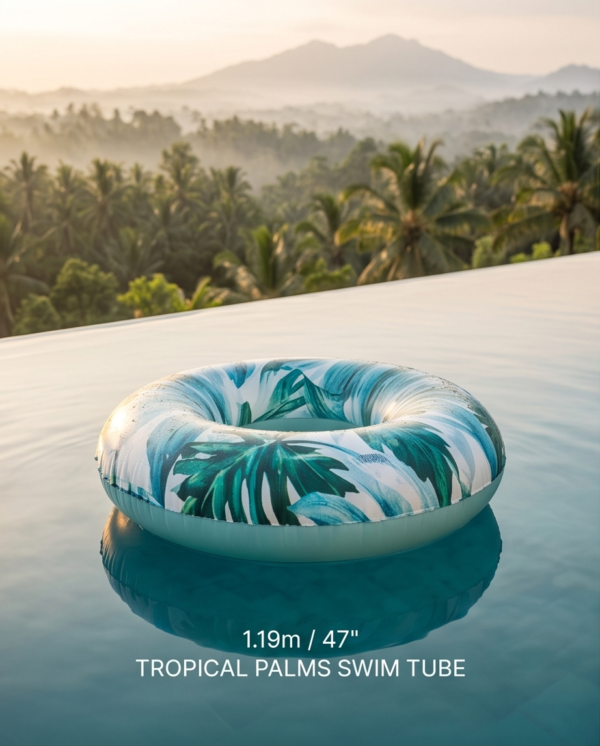 Bestway Tropical Palm Print Inflatable Pool Tube