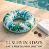 Bestway Tropical Palm Print Inflatable Pool Tube