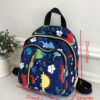 Navy Dinosaur Print Kids Backpack