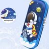Blue Astronaut Print Pencil Case