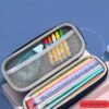Blue Astronaut Print Pencil Case