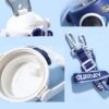 BS-ACC-022_4 Blue Astronaut Design Kids Water Bottle with Strap