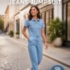 BS-JMP-002_1 Light Wash Denim Jumpsuit
