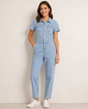 BS-JMP-002_3 Light Wash Denim Jumpsuit