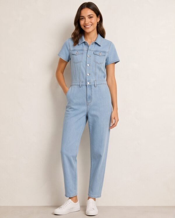 BS-JMP-002_3 Light Wash Denim Jumpsuit