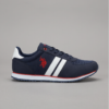 US Polo Assn. Navy Retro Running Sneakers