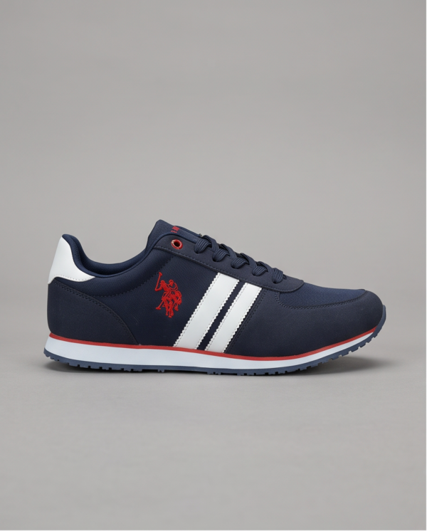 US Polo Assn. Navy Retro Running Sneakers