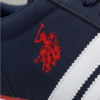 US Polo Assn. Navy Retro Running Sneakers