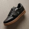 BS-SNK-002_3 US Polo Assn. Black Gum-Sole Retro Sneakers