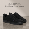 US Polo Assn. All-Black Classic Sneakers