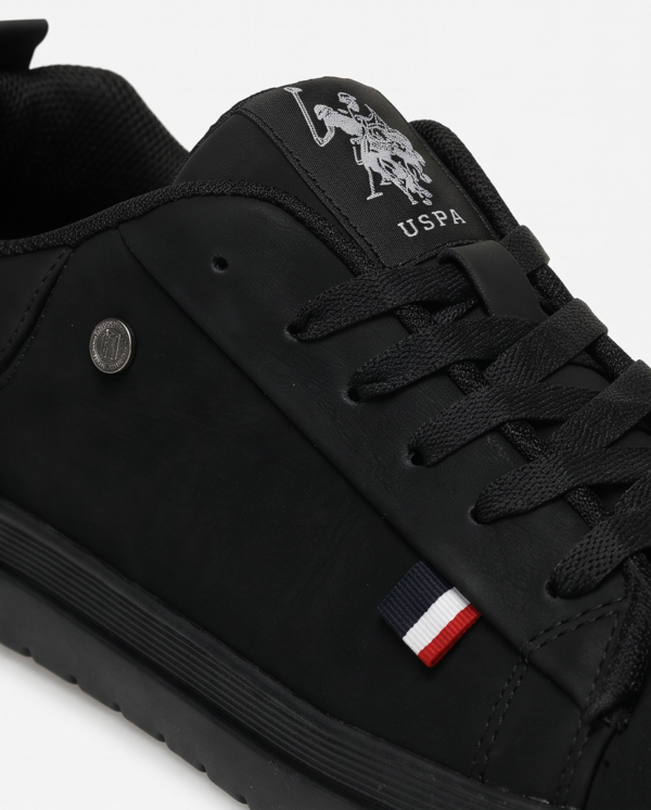 US Polo Assn. All-Black Classic Sneakers
