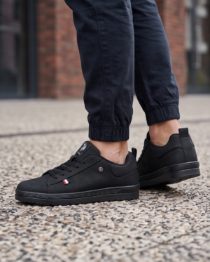 US Polo Assn. All-Black Classic Sneakers