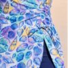 Shell Print Tunic & Navy Leggings Swim Set