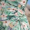 BS-SWM-022_3 Mint Tropical Print Ruched Top Swim Set