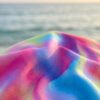 Pastel Tie-Dye Romper Swimsuit