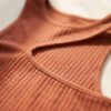 Ribbed Crop Top Set (4 Pieces) — Neutral Basics Bundle