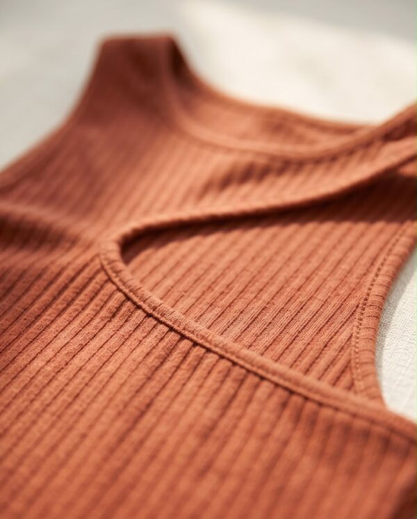 Ribbed Crop Top Set (4 Pieces) — Neutral Basics Bundle