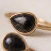 img_0720-2 Gold-Tone Stainless Steel Double Teardrop Ring – Black Marble Stone