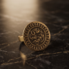 img_0742-2 Vintage Bronze Arabic Calligraphy Coin Ring – Scalloped Border Statement Ring