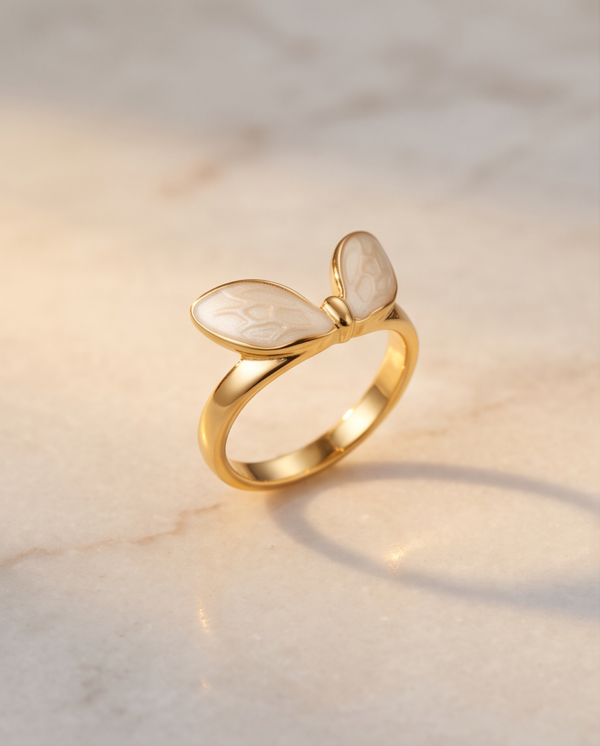 img_0758 Gold-Tone Stainless Steel Sunburst Ring – White Stone Sun Design