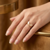 img_0760 Gold-Tone Stainless Steel Sunburst Ring – White Stone Sun Design