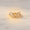 img_0761 Gold-Tone Stainless Steel Sunburst Ring – White Stone Sun Design