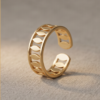 img_0887 Gold-Tone Stainless Steel Open Cutout Ring – Leaf Link Design