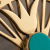 img_0925 Vintage Gold-Tone Art Deco Fan Ring – Green Enamel Stone Accent