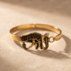 img_1477 Eye of Horus Copper Bangle Bracelet — Pharaonic Hinged Cuff with Hook Clasp
