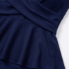 img_9500 Navy Peplum Swimsuit – Wrap Front One-Piece with Ruffle Waist