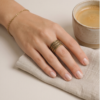 img_9696-2 Vintage Antique Gold Multi-Row Ring – Dotted Ridge Design