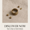 img_9697-2 Vintage Antique Gold Multi-Row Ring – Dotted Ridge Design