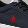 U.S. Polo Assn. Navy Low-Top Sneakers — Size 45, Made in Turkey