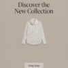 MAX Ivory Polka Dot Cowl Neck Blouse — Long Sleeve Top, Size 12 (EUR 38)