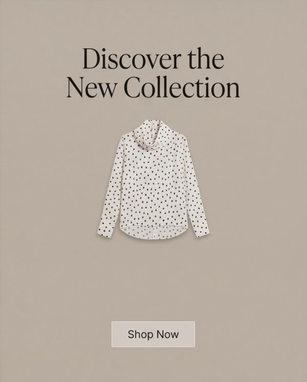 MAX Ivory Polka Dot Cowl Neck Blouse — Long Sleeve Top, Size 12 (EUR 38)