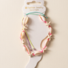 Cowrie Shell & Starfish Anklet — Beach Boho Cord Bracelet