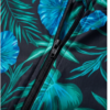 Tropical Print Peplum Burkini Set — 2-Piece Modest Swimwear