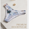 img_2228 Marble Print High-Cut Bikini Bottom — SHEIN Swimwear