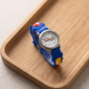 Blue Racing Cars 3D Kids' Watch — Colourful Analog Wristwatch for Boys
