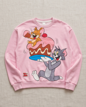 img_3484 SHEIN Kids Tom & Jerry Cake Print Sweatshirt – Pink, 12Y