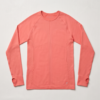 Primark Cares Coral Seamless Long Sleeve Top — Thumbhole Active Tee, Size Medium