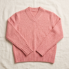 Primark V-Neck Knit Sweater – Dusty Pink, S