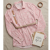 U.S. Polo Assn. Floral Print Button-Up Shirt – Pink/White