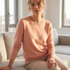 img_3986 Primark Crew Neck Knit Sweater – Soft Peach Pink, M