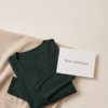 Old Navy Ribbed Knit Fit-and-Flare Dress – Forest Green, S